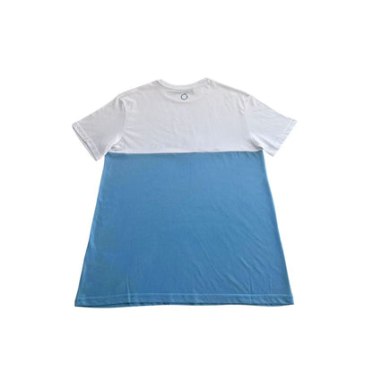 Trussardi Beachwear Light Blue Polyester T-Shirt
