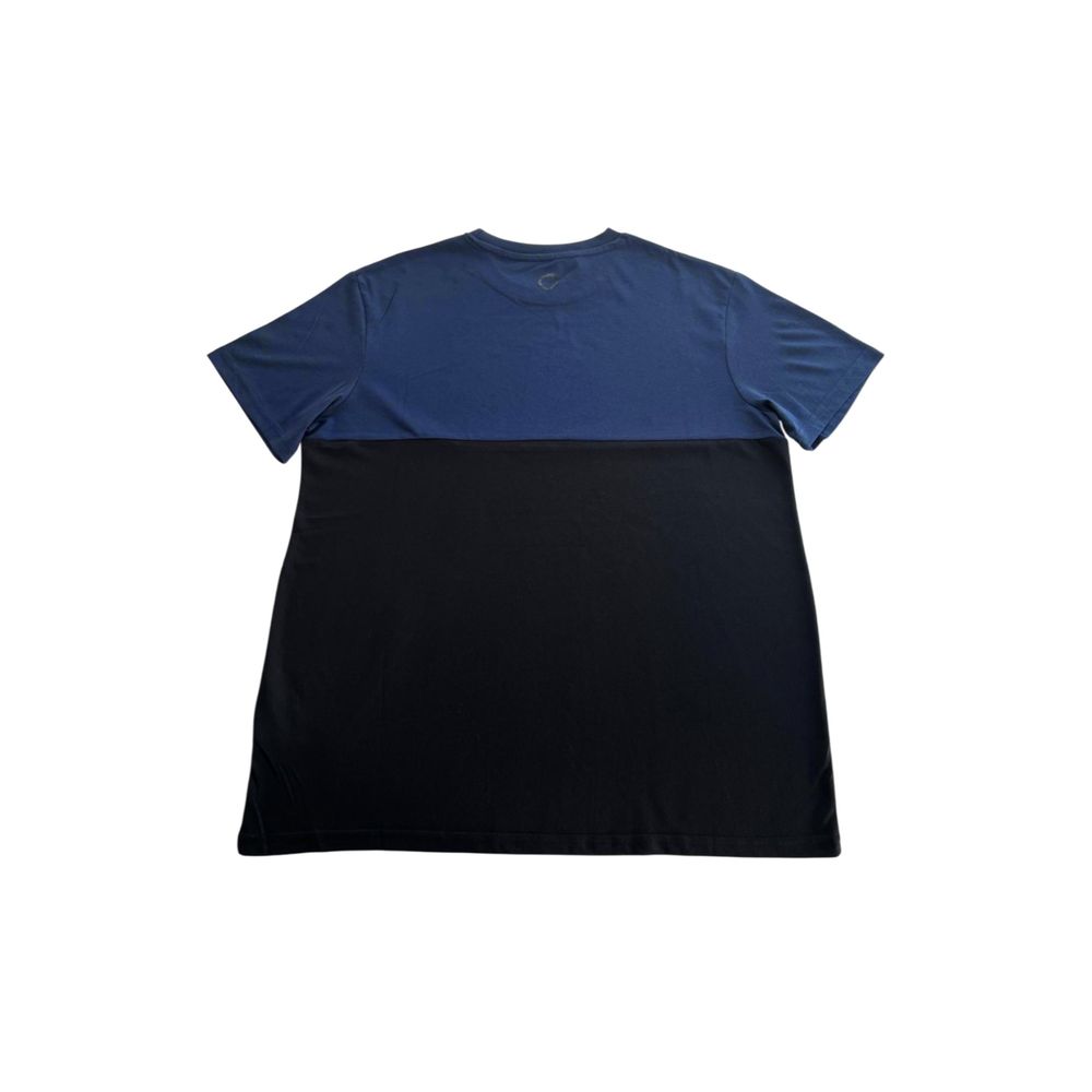 Trussardi Beachwear Blue Polyester T-Shirt - Stylish Casual Essential