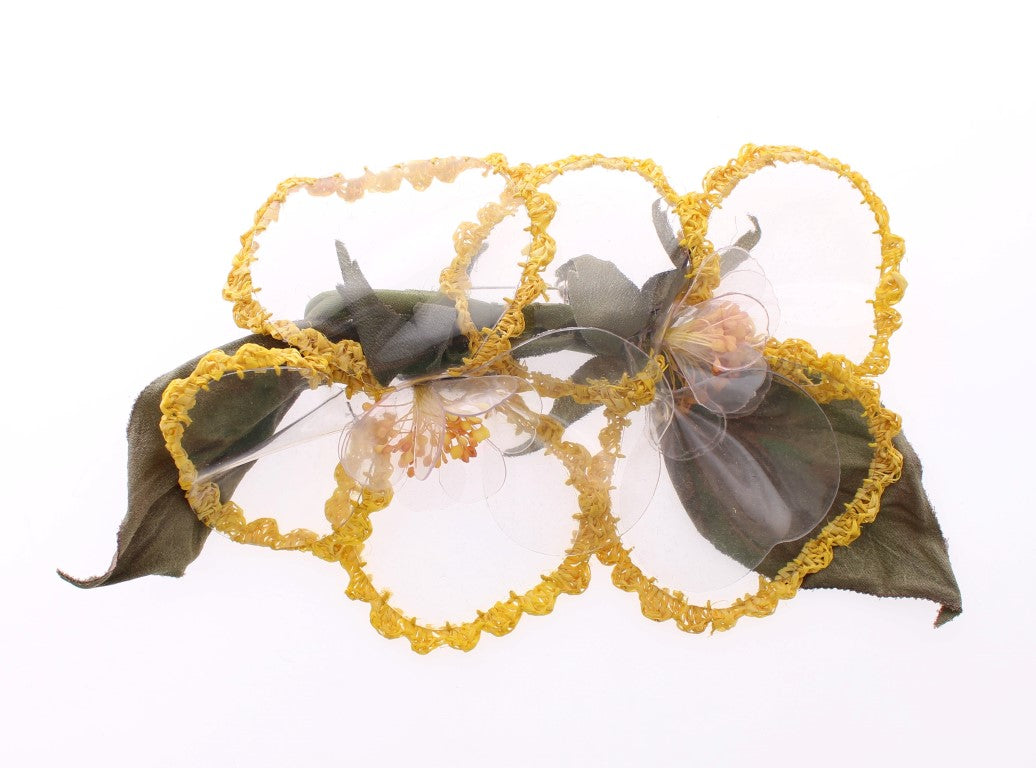  - Exquisite Handmade Floral Silk Brooch