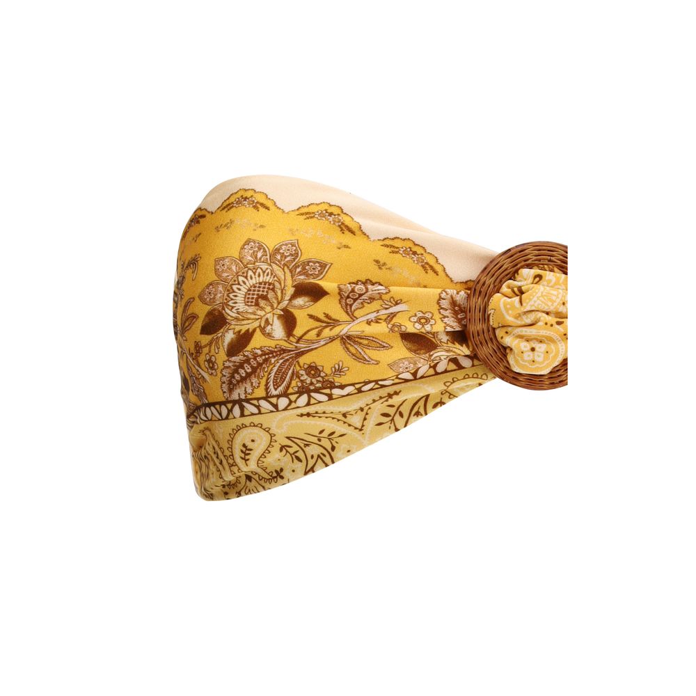 Zimmermann Yellow Lycra Bikini - Lucky Bamboo Swimsuit