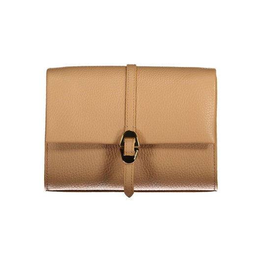 Coccinelle Brown Leather Dorian Bag