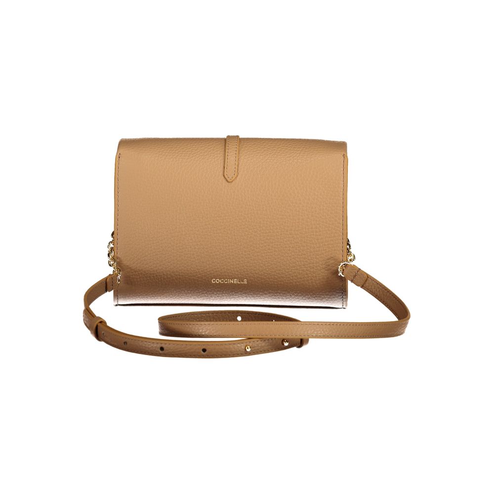 Coccinelle Brown Leather Dorian Handbag