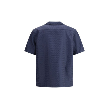 Missoni Shiny ZigZag Bowling Shirt