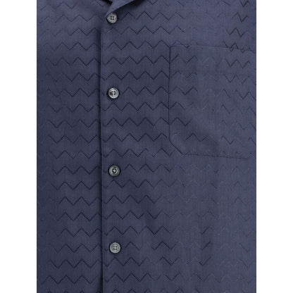 Missoni Shiny ZigZag Bowling Shirt