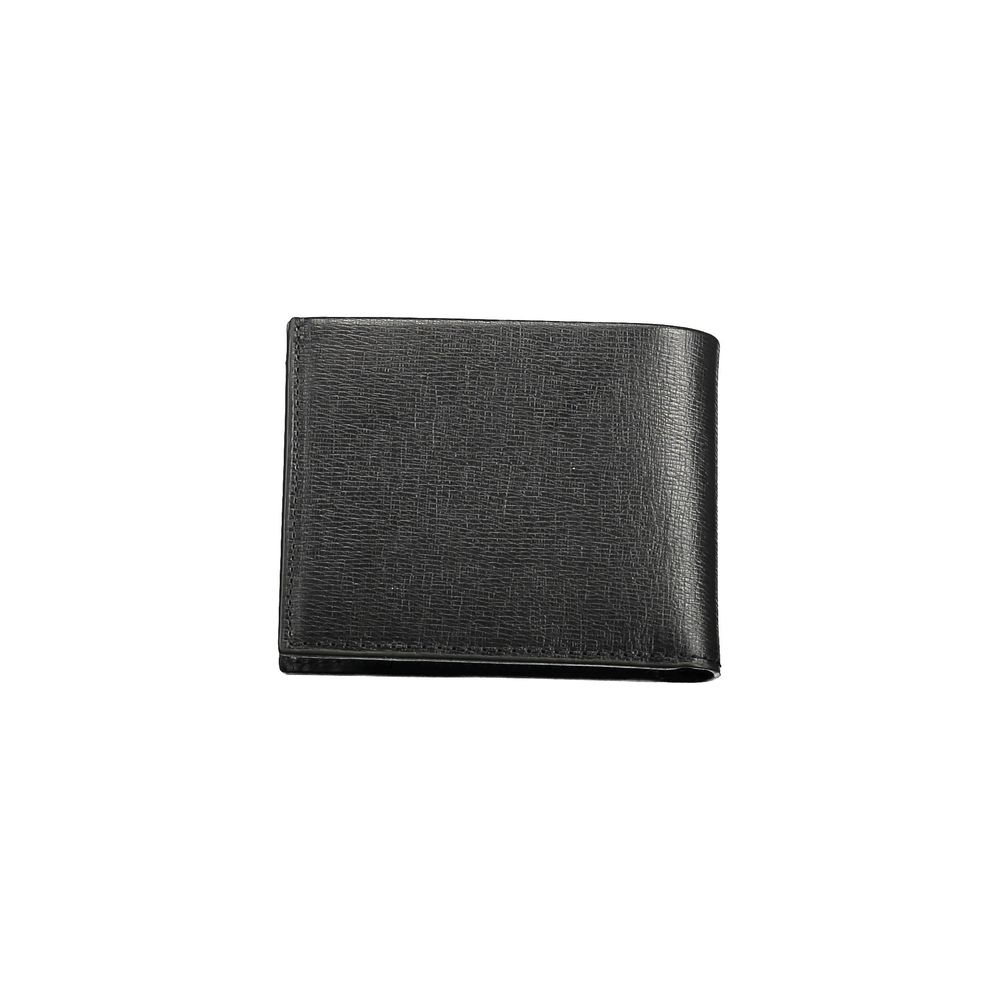 Calvin Klein Black Faux Leather Men's Wallet
