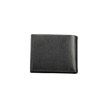 Calvin Klein Black Faux Leather Men's Wallet