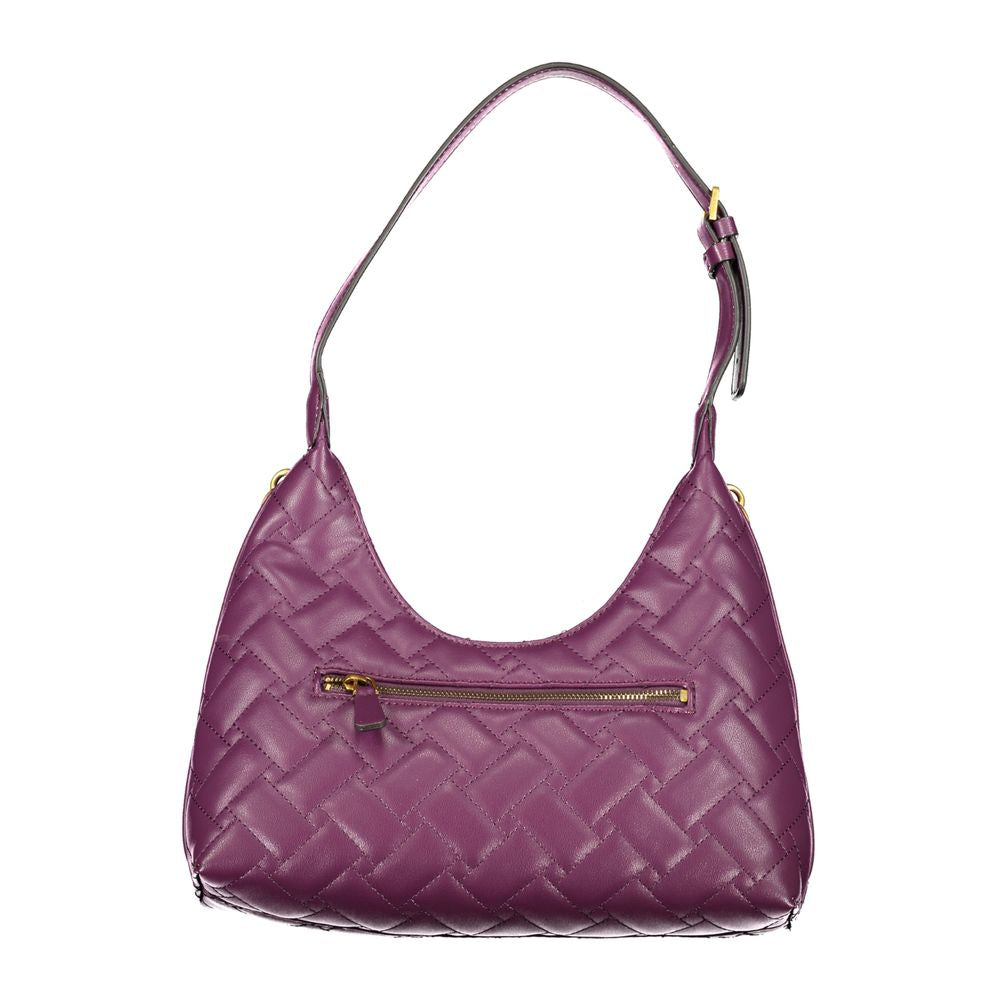Guess Jeans Purple Gracelynn Handbag – Faux Leather, Chic Design