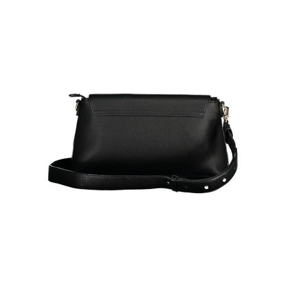 Valentino Bags Black Faux Leather Handbag with Adjustable Strap