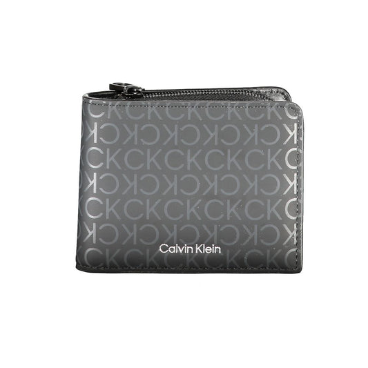 Calvin Klein Black Faux Leather Wallet