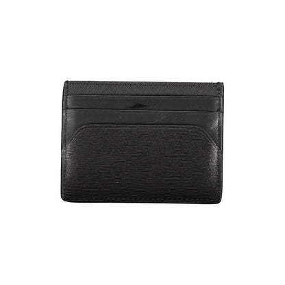 Tommy Hilfiger Black Leather Wallet for Men
