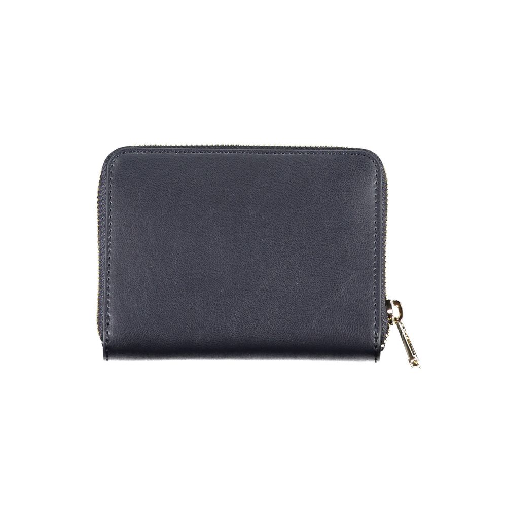 Tommy Hilfiger Blue Faux Leather Women’s Wallet