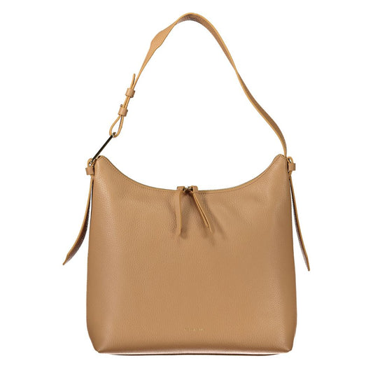 Coccinelle Brown Leather Women Handbag - Malory Bag