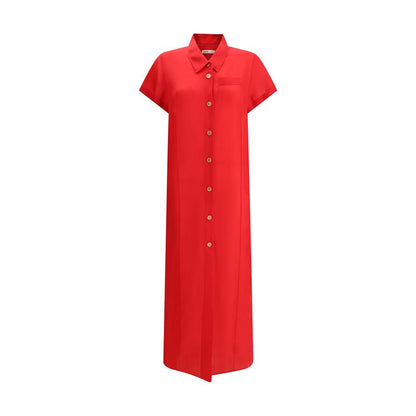 Khaite Effy Silk Dress