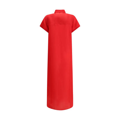 Khaite Effy Silk Dress