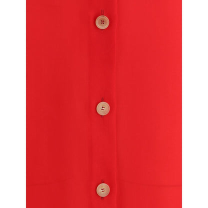 Khaite Effy Silk Dress