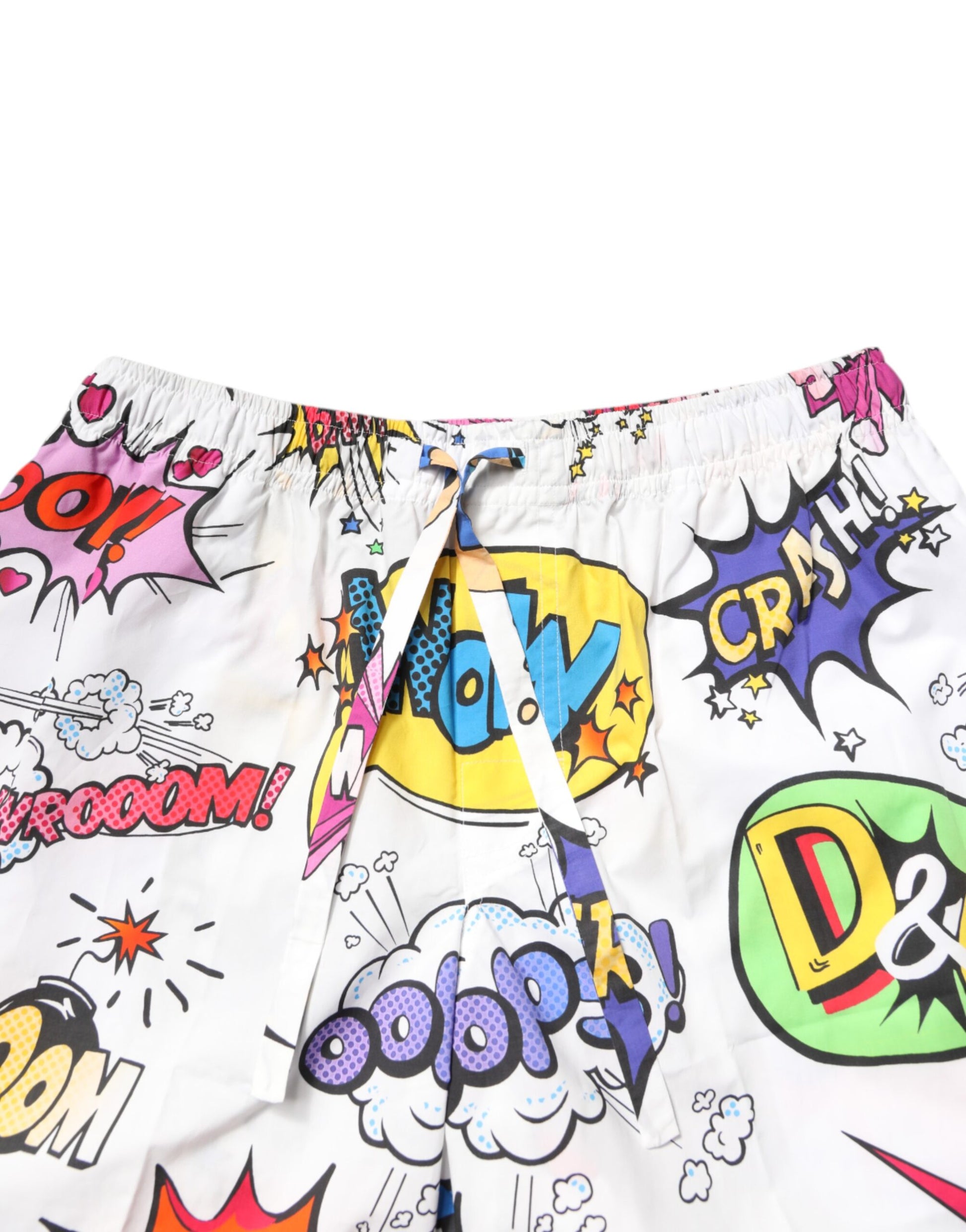 Dolce & Gabbana Cartoon Print Cotton Pajama Set for Men