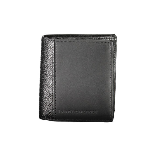 Tommy Hilfiger Black Leather Men’s Wallet