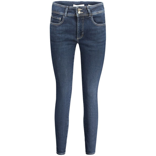 Guess Jeans Blue Cotton Skinny Jeans