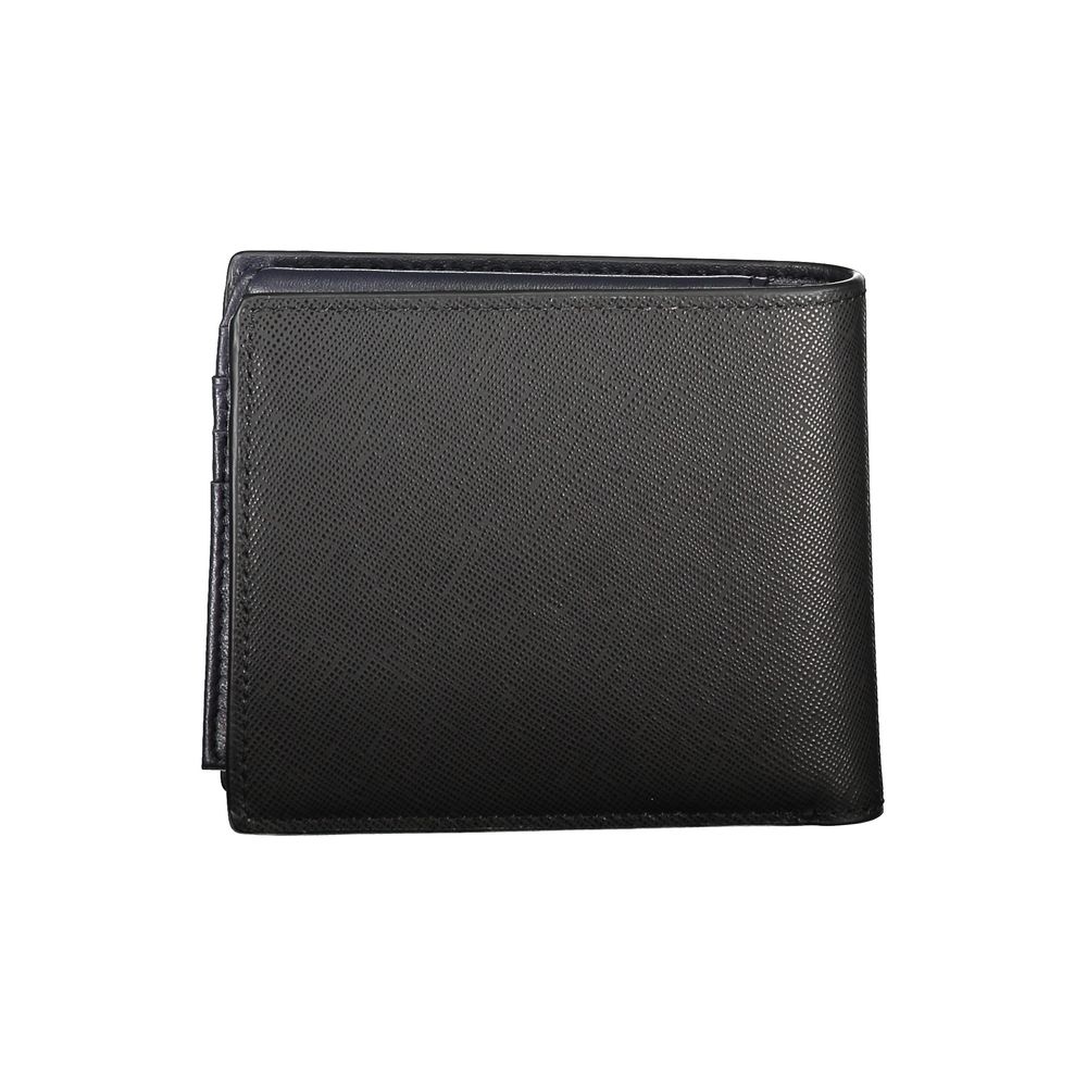 Tommy Hilfiger Black Leather Wallet for Men