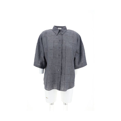 Brunello Cucinelli Monochrome Linen Shirt