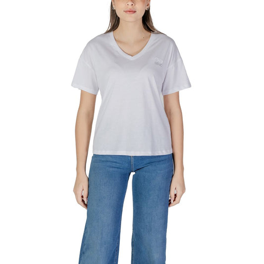 Liu Jo White Cotton Tops & T-Shirt