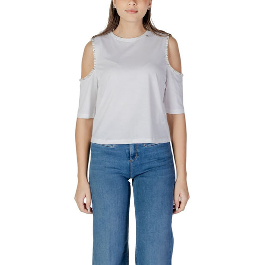 Liu Jo White Cotton Tops & T-Shirt