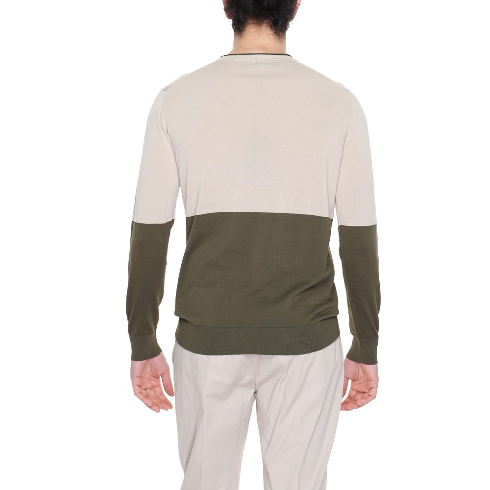 Liu Jo Beige Cotton Sweatshirt - GIRO LONGSTRIPE M124P202LONGSTRIPE
