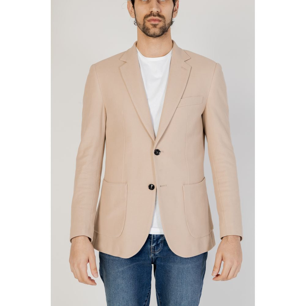 Liu Jo Beige Cotton Blazer for Men
