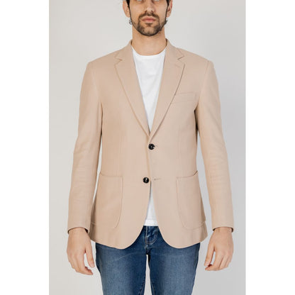 Liu Jo Beige Cotton Blazer for Men