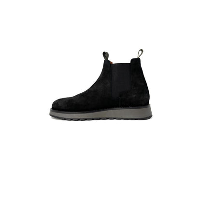 Liu Jo Black Suede Leather Ankle Boots for Men