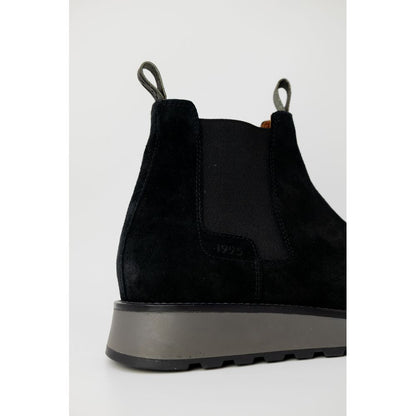 Liu Jo Black Suede Leather Ankle Boots for Men