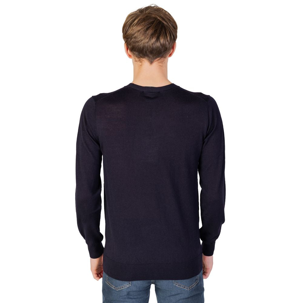 Liu Jo Blue Cotton Sweatshirt for Men