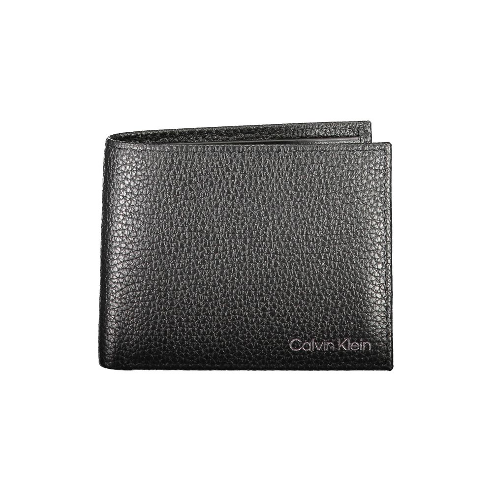 Calvin Klein Black Leather Men's Wallet