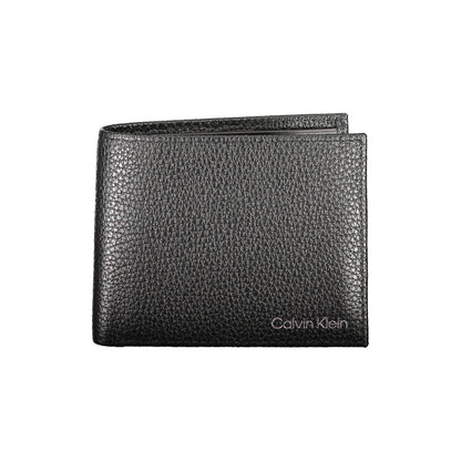 Calvin Klein Black Leather Men's Wallet