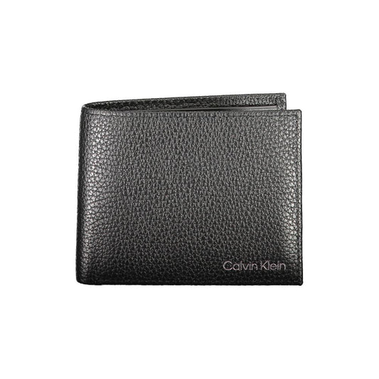 Calvin Klein Black Leather Men's Wallet