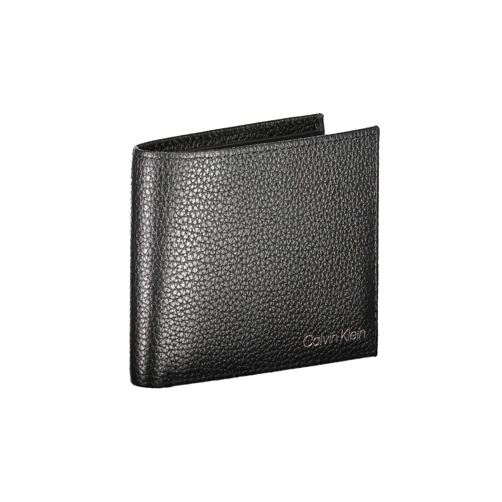 Calvin Klein Black Leather Men's Wallet