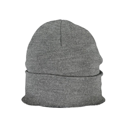 Levi's Gray Acrylic Embroidered Hat