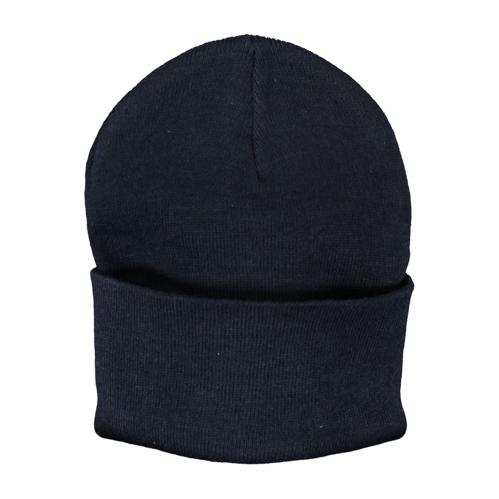 La Martina Blue Polyester Hat & Cap with Logo Embroidery