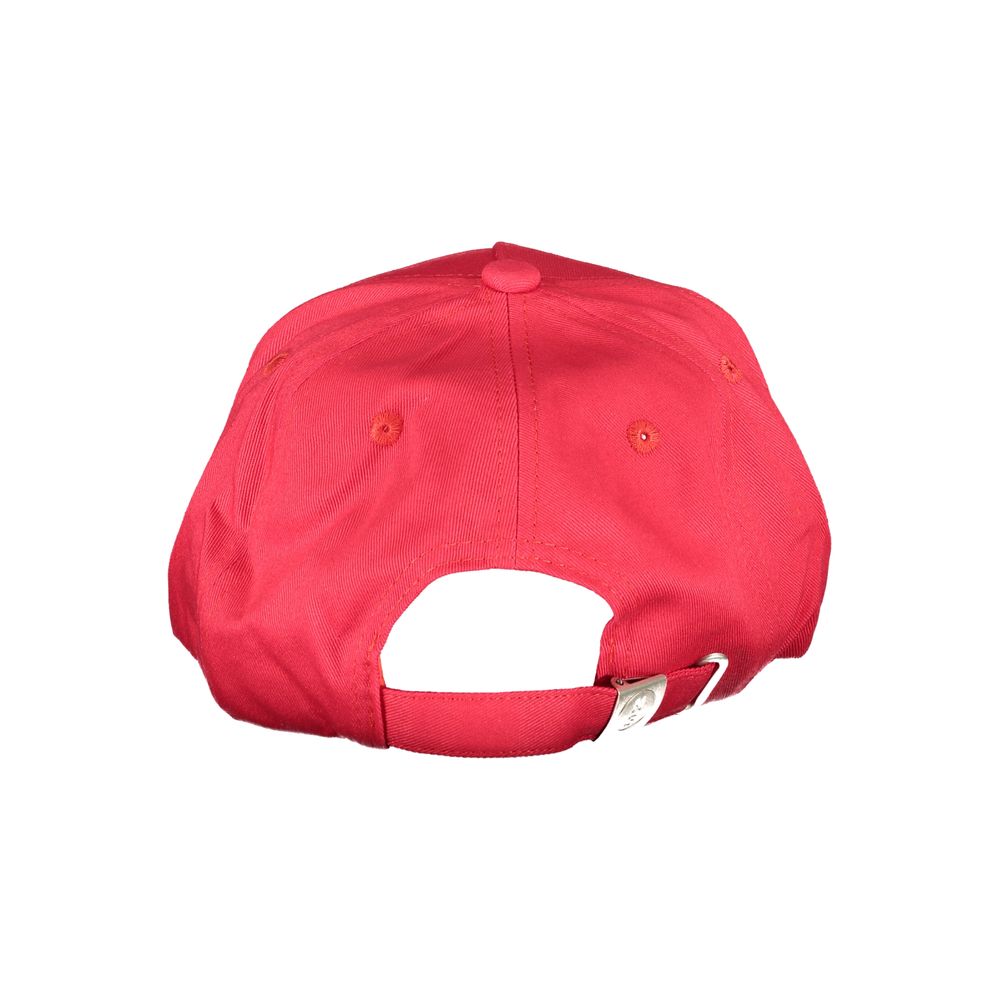 North Sails Red Cotton Hat with Visor