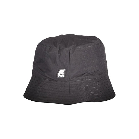 K-WAY Black Polyester Fisherman Hat with Marmot Interior