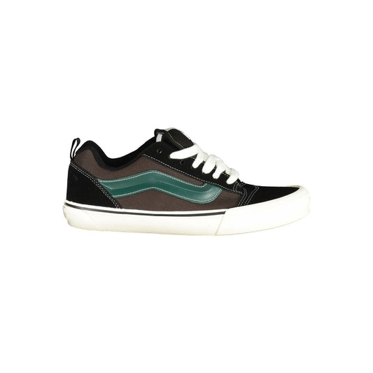 Vans Black Leather Knu Skool Men Sneaker