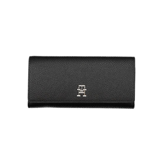 Tommy Hilfiger Black Faux Leather Women’s Wallet