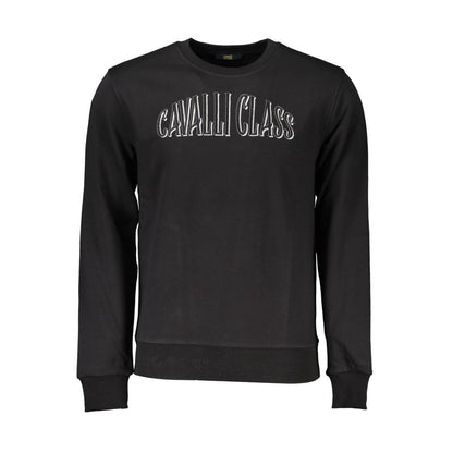 Cavalli Class Black Men's Sweater
