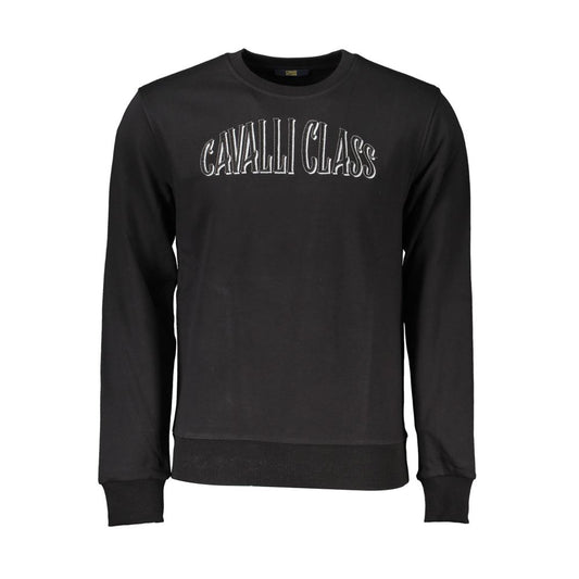 Cavalli Class Black Men's Sweater