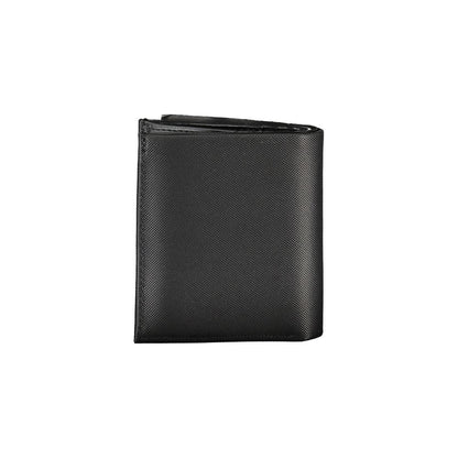 Calvin Klein Sleek Black Leather Bi-Fold Wallet with RFID Protection