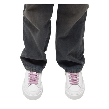 D.A.T.E Beige Leather Sneaker - Elegance Meets Comfort