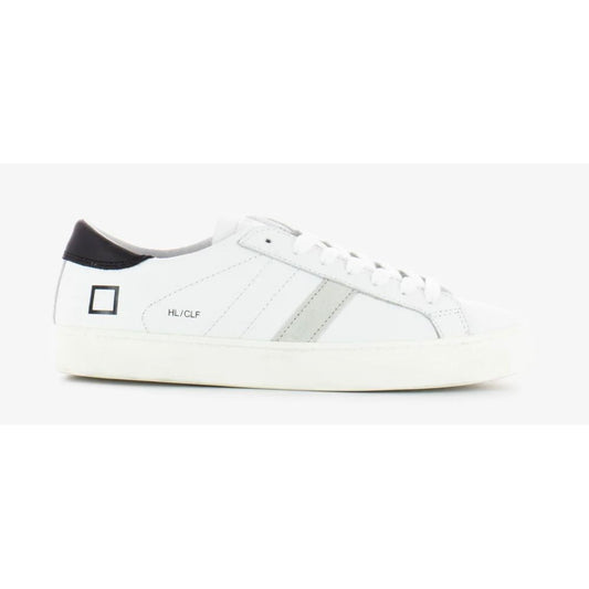 D.A.T.E White Leather Sneaker: Timeless Style and Comfort