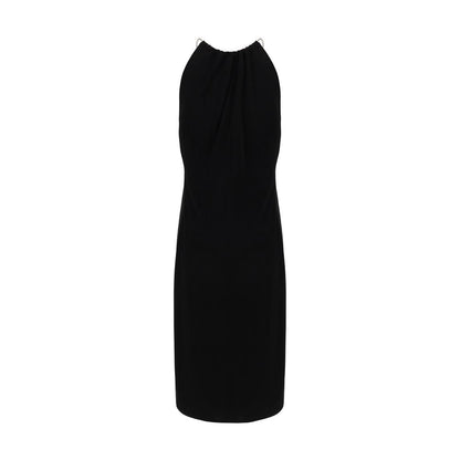 Givenchy Midi Dress with Halter Neckline