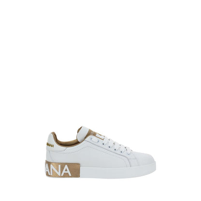 Dolce & Gabbana Calfskin Portofino Sneakers