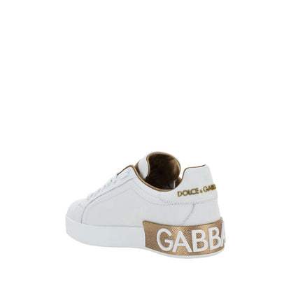 Dolce & Gabbana Calfskin Portofino Sneakers